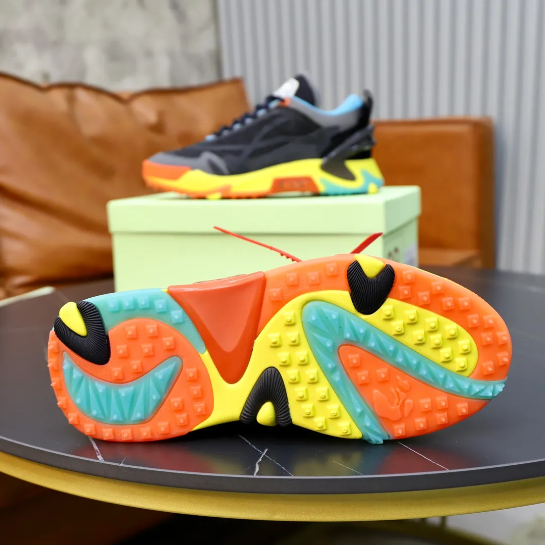 Men's shoes: 330💶[off-white]👫 Original one-to-one replica, high-end quality🥳The latest model has not been listed on the official website yet, the top version. Fabric: Imported open-edge beaded laminated leather Lining: Imported breathable mesh Outsole: Original foam soft, light and wear-resistant Imported TPU combination sole Male 38-44 (customized at 45)